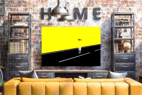 Arte Industrial, W1, serie Yellow, salón